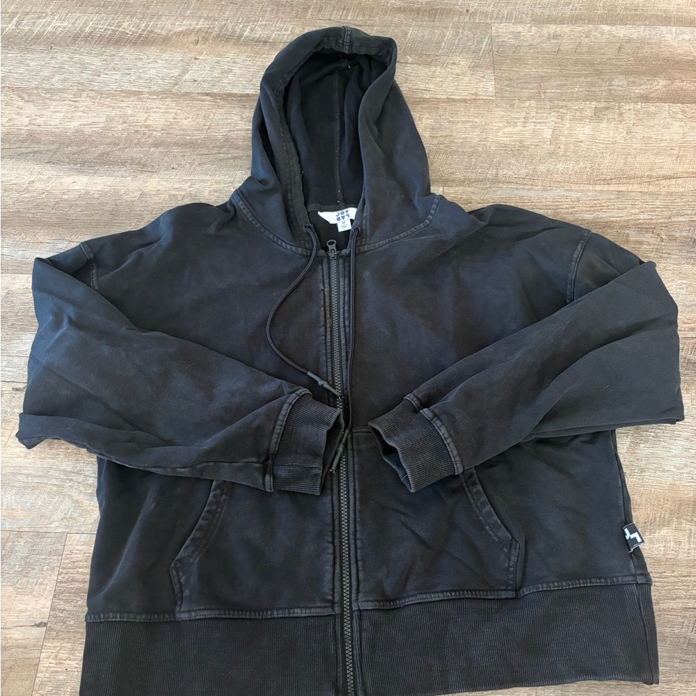 Joy Lab Women’s  Black Full‑Zip Hoodie